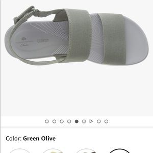 hiking sandals Clarks Women's Arla Jacory Wedge